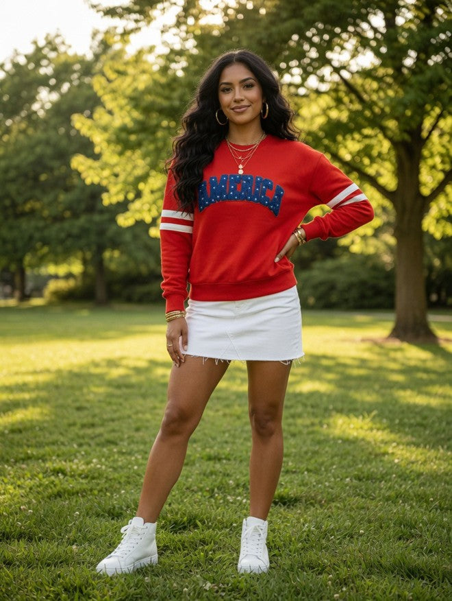 Crewneck Sweatshirt American