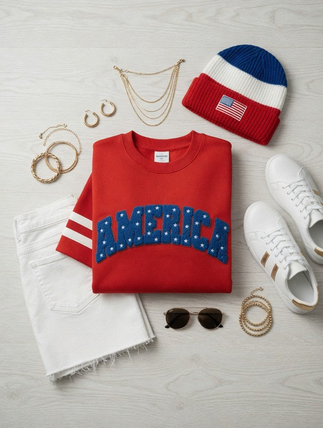 Crewneck Sweatshirt American