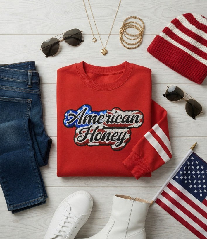 Crewneck Sweatshirt American Honey