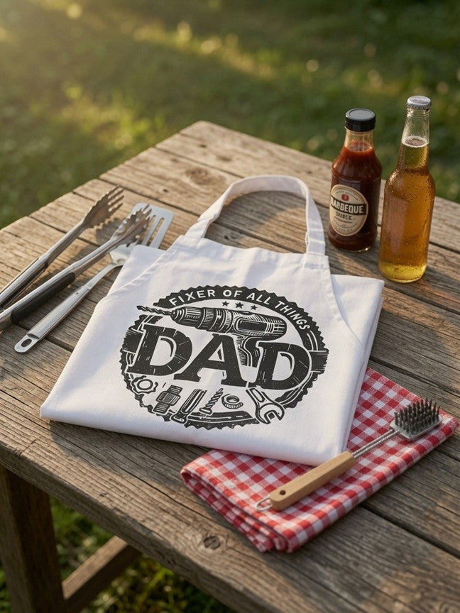 Dad Fixer of All Things Apron