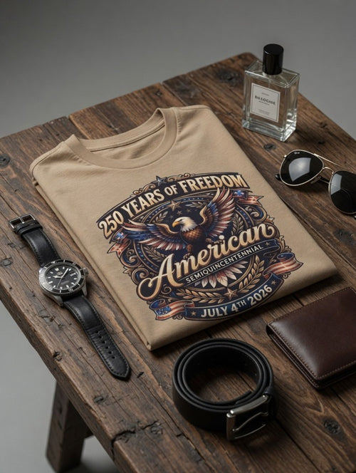 American SemiQuincentennial Graphic T-Shirt