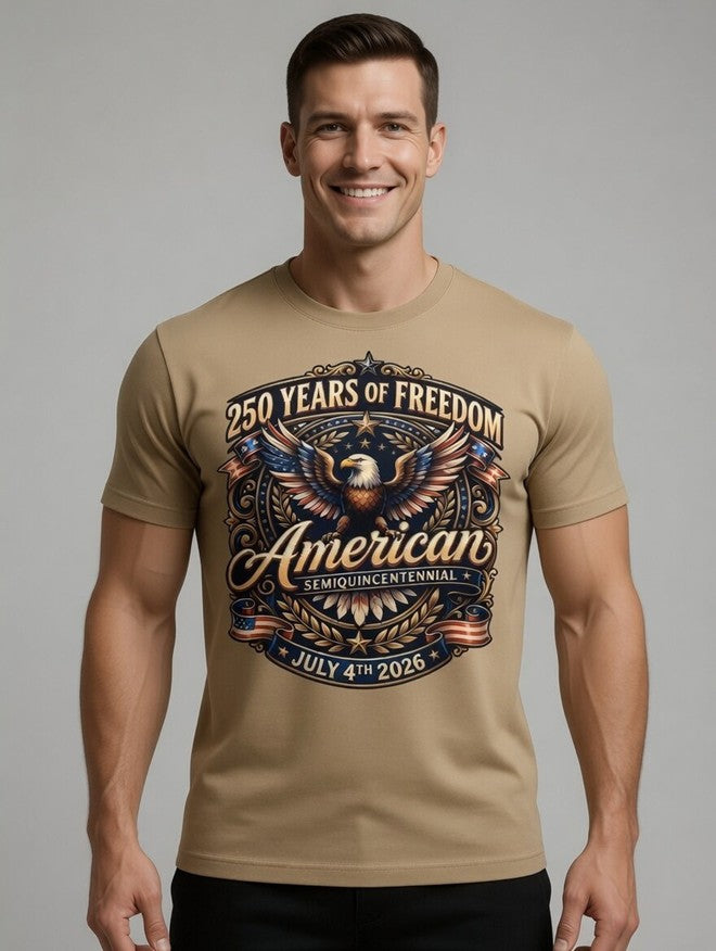 American SemiQuincentennial Graphic T-Shirt