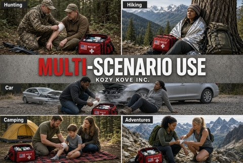 Kozy Kove Travel Survival Kit – When the Sky Falls, We Become the Roof