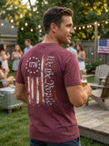 We the People 1776 Distressed Flag Tee