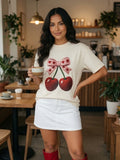 Cherry Knitted Crewneck