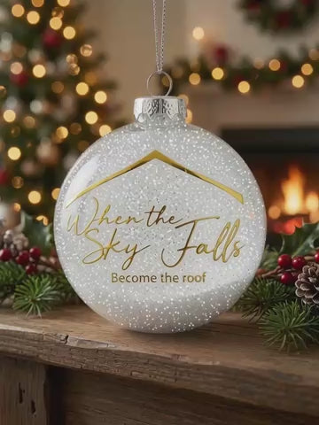 When the Sky Falls Become the Roof Ornament